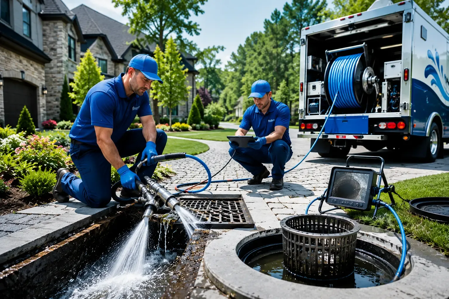 Local outdoor drain cleaning professionals in Gratiot, WI